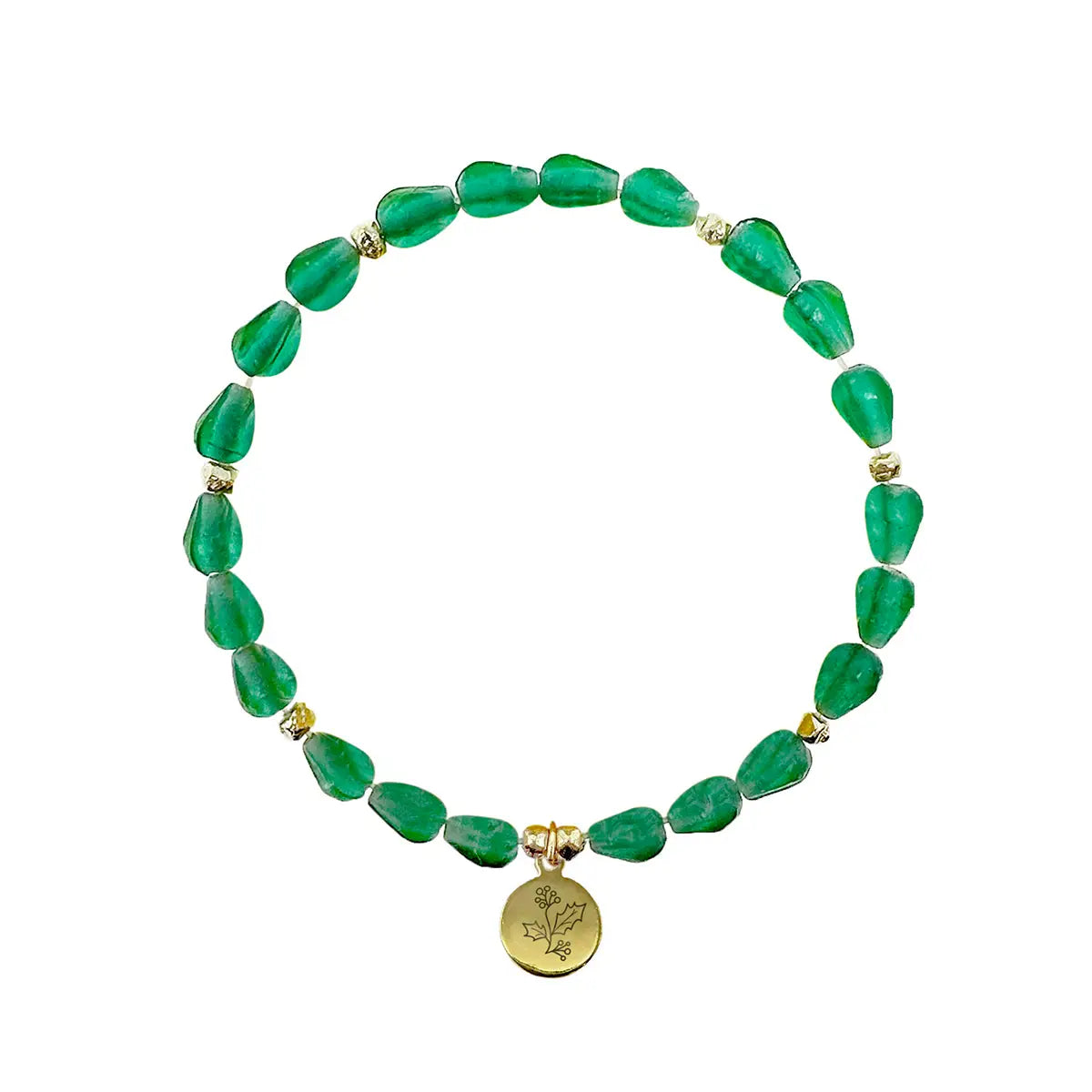 December Birth Flower Bracelet