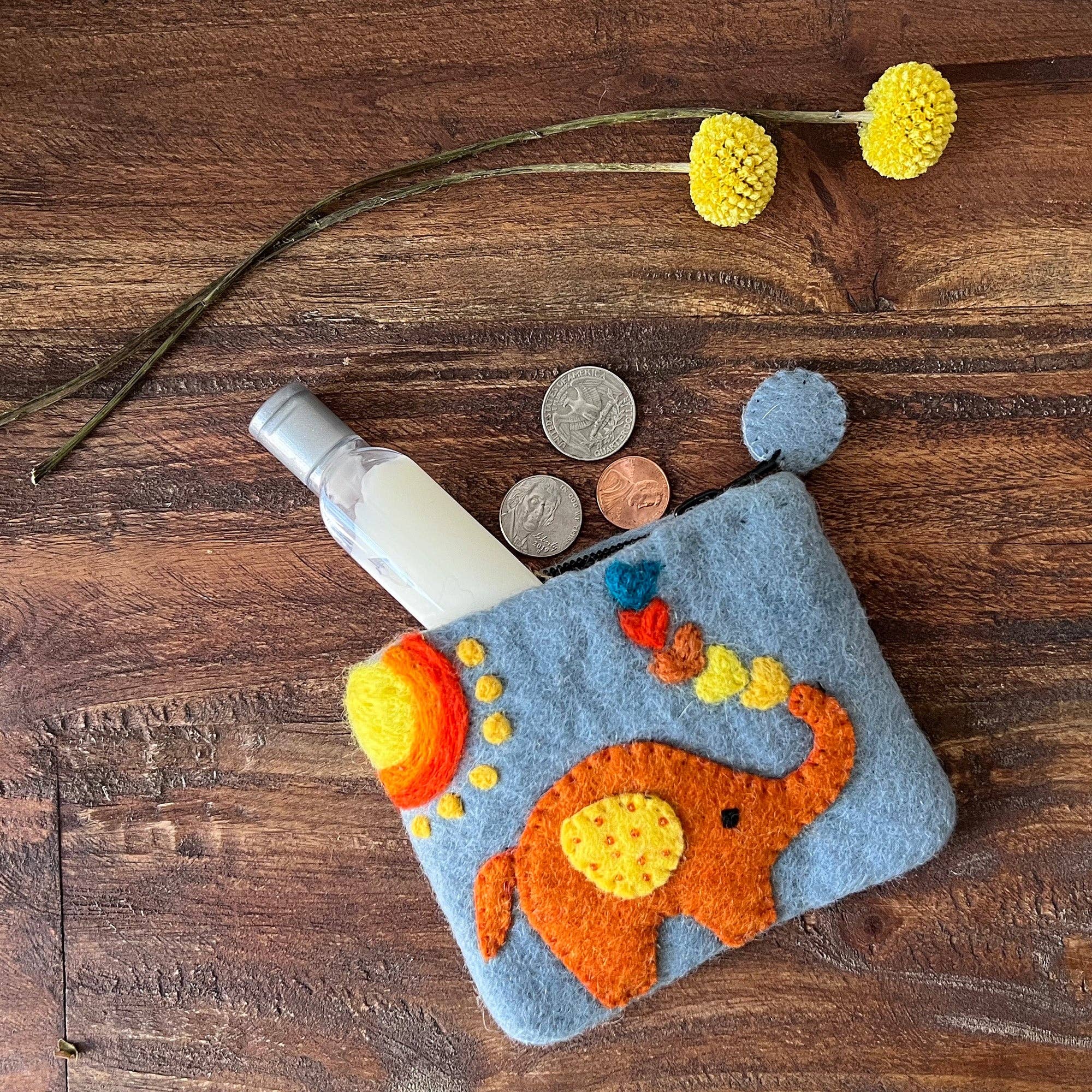 100% Wool Coinpurse