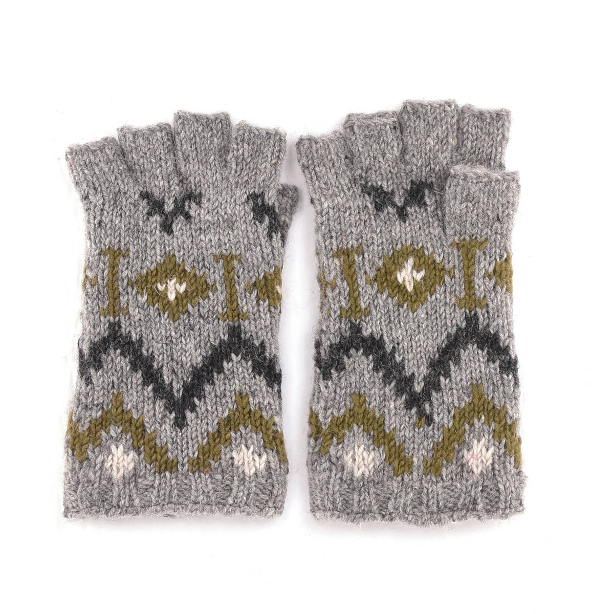 Jensen Wool Finger Mittens