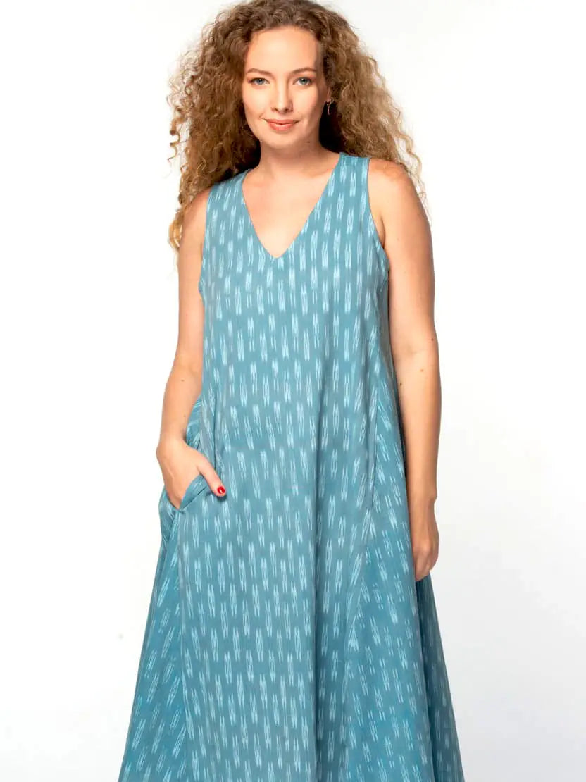 Ikat Handloom Dress