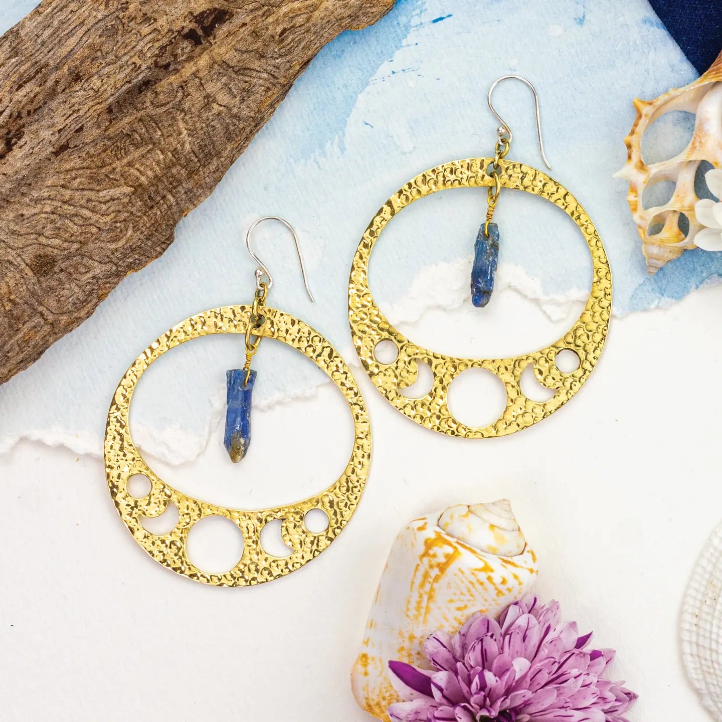 Blue Moon Earrings