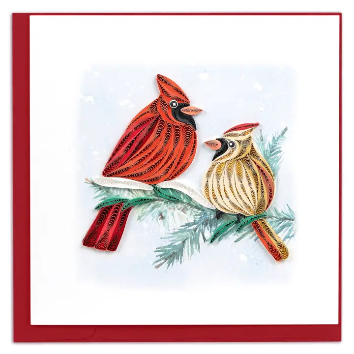 Cardinal Pair Card