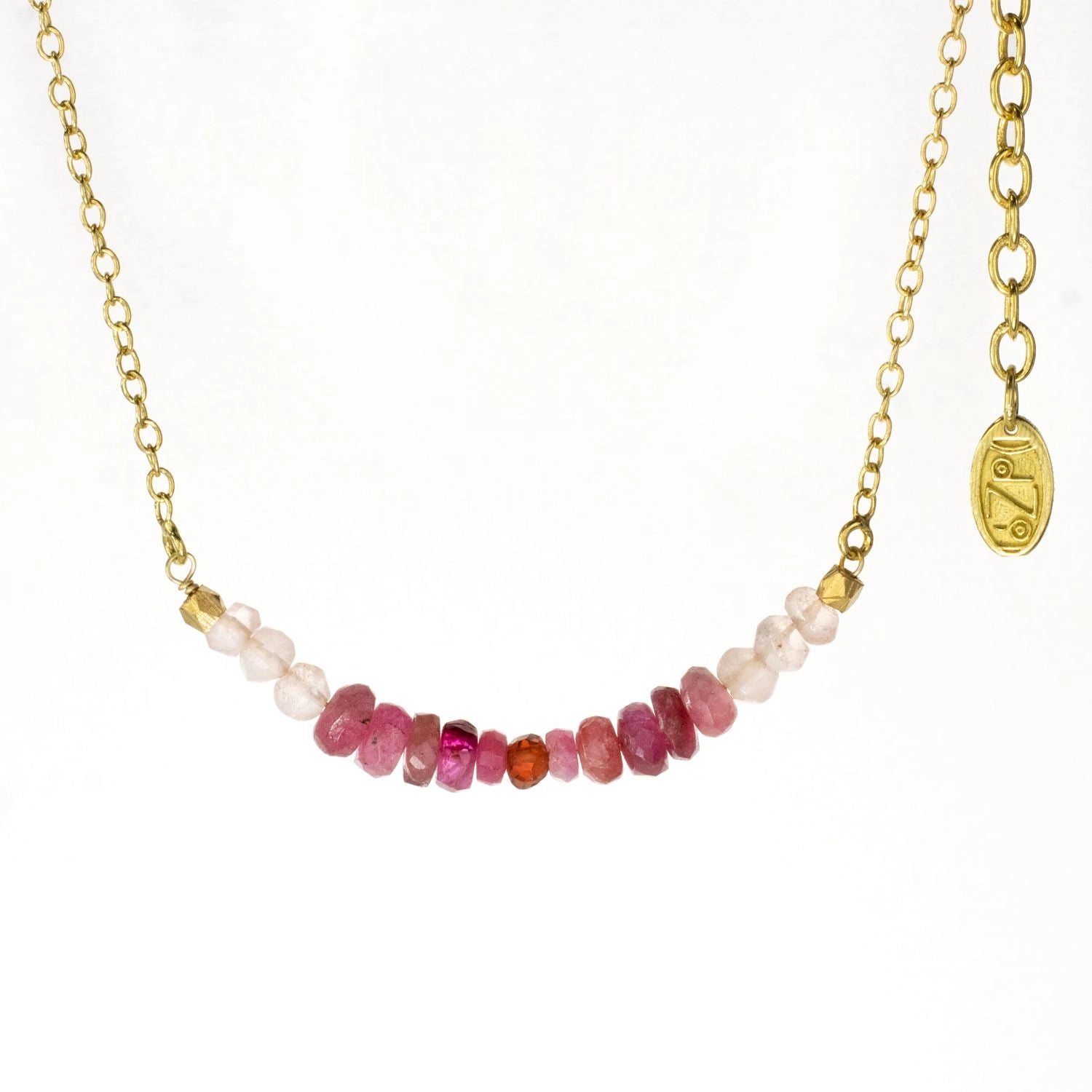Rosy Bar Necklace