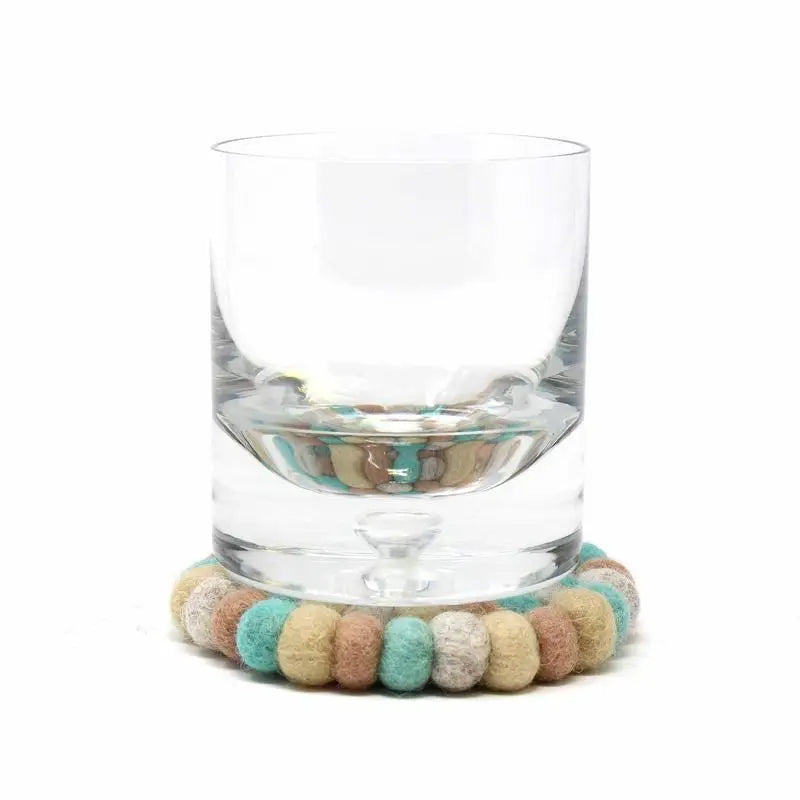 Felt Ball Coasters