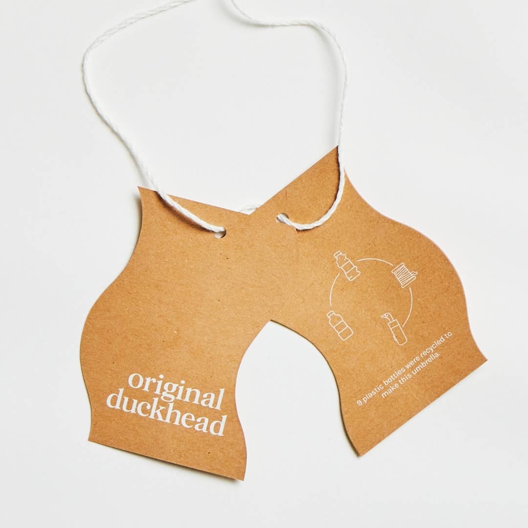 Solid Colour Compact Duck Umbrella