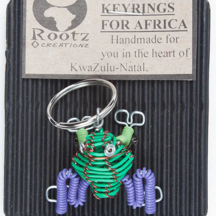 Telephone Wire Keychain