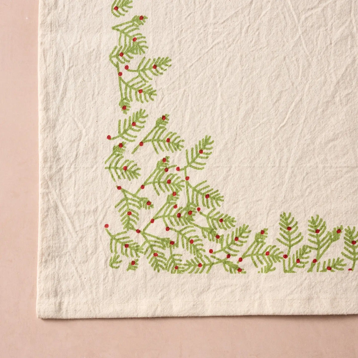 Holly Cotton Table Runner