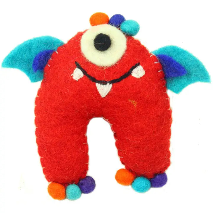 Monster Felt Tooth Fairy Pillow