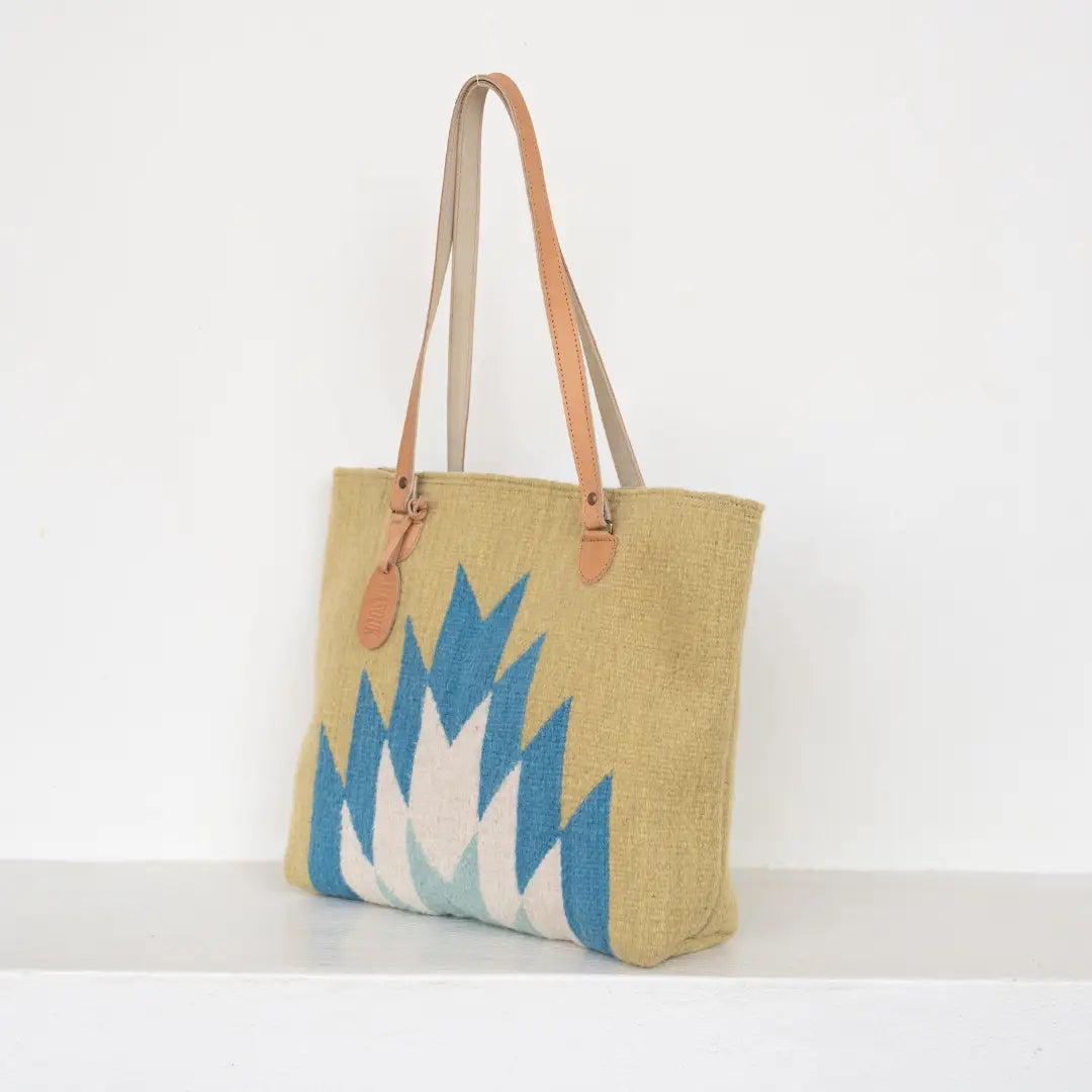 Lightning Wool Tote
