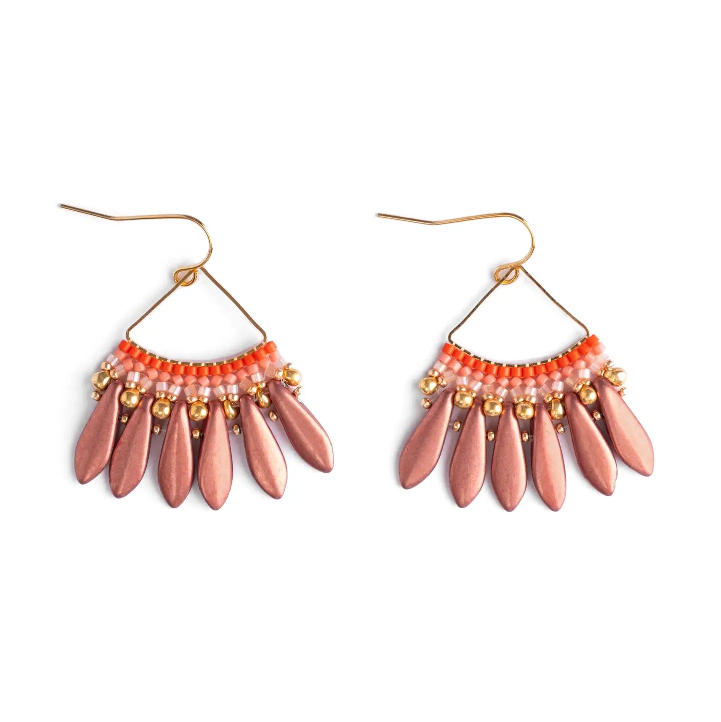 Heirloom Fan Drop Earrings