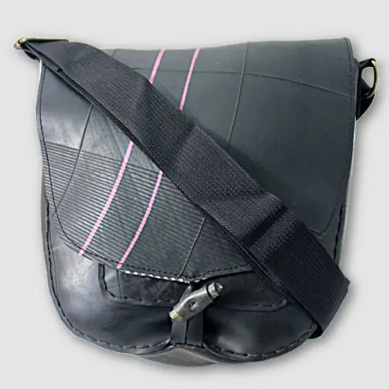 Recycled Rubber Crossbody Medium Bag