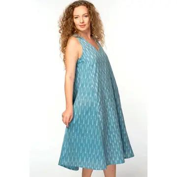 Ikat Handloom Dress
