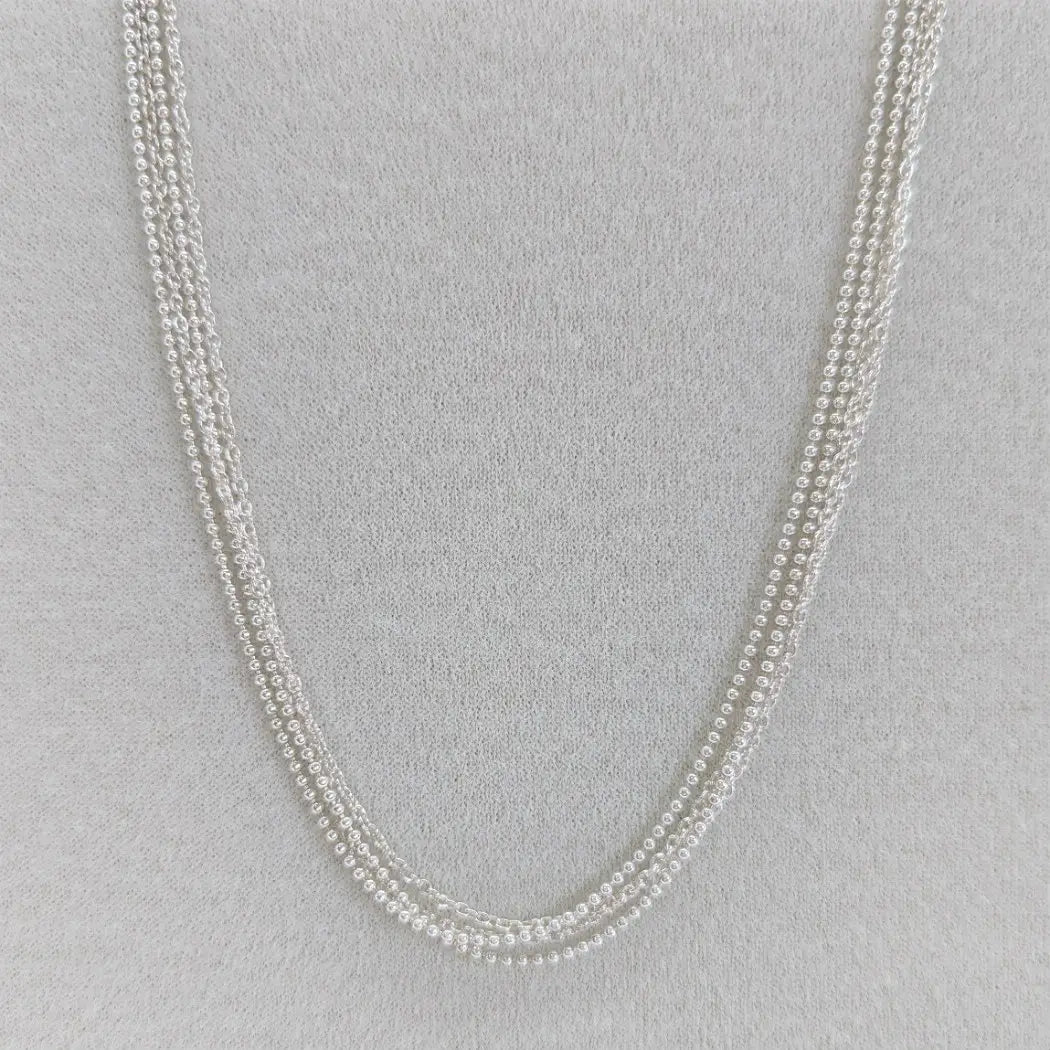Four Strand Sterling Silver Chain