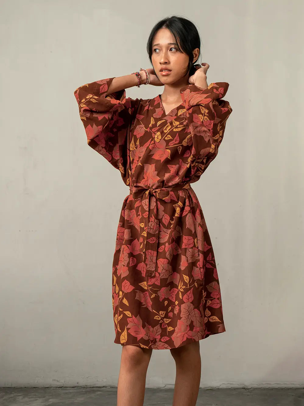 Brown Kimono Robe