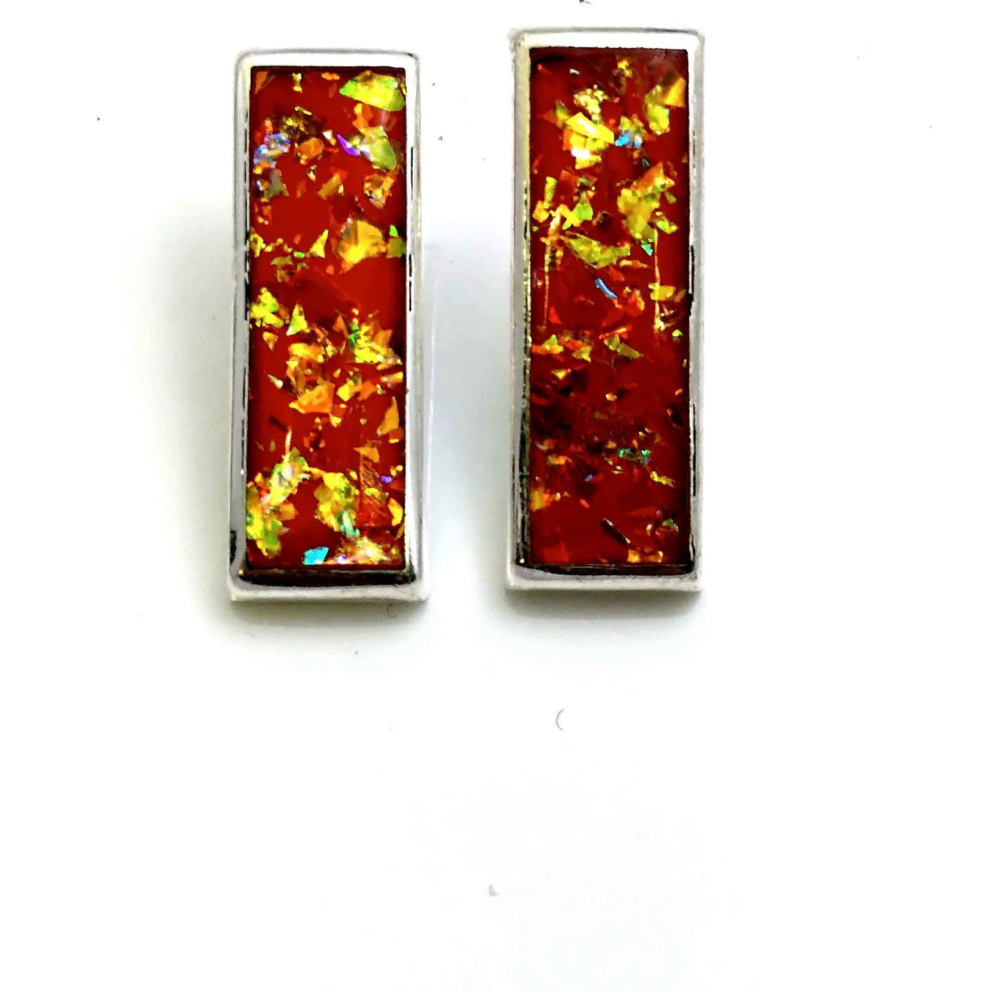 Semiprecious Stone Clip-Ons