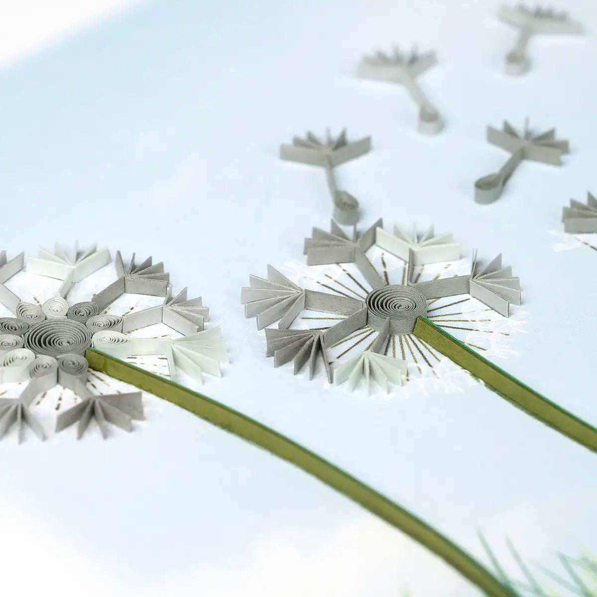 Dandelions Quilling Card