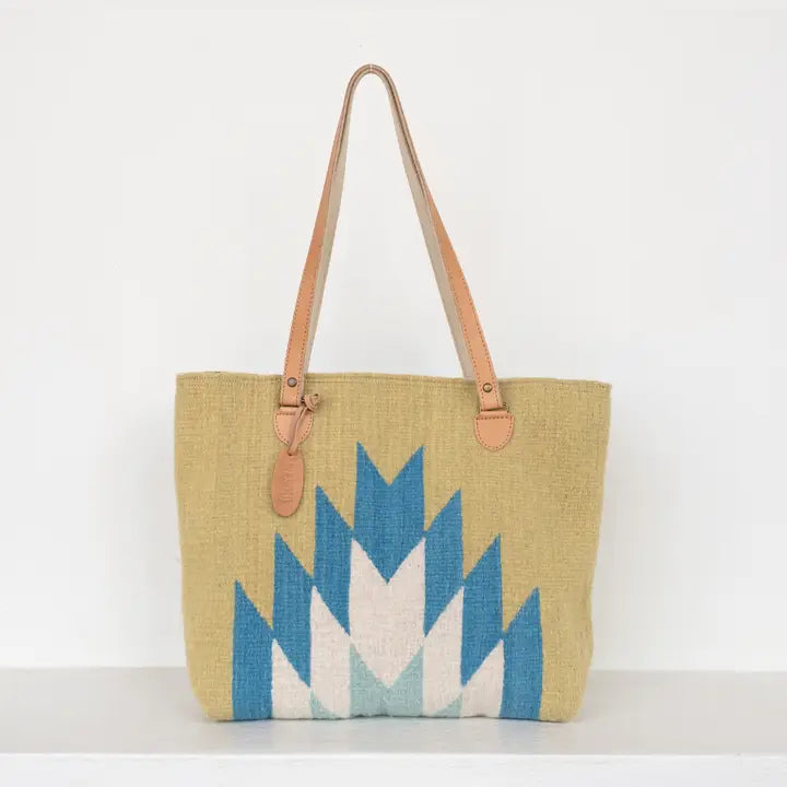 Lightning Wool Tote