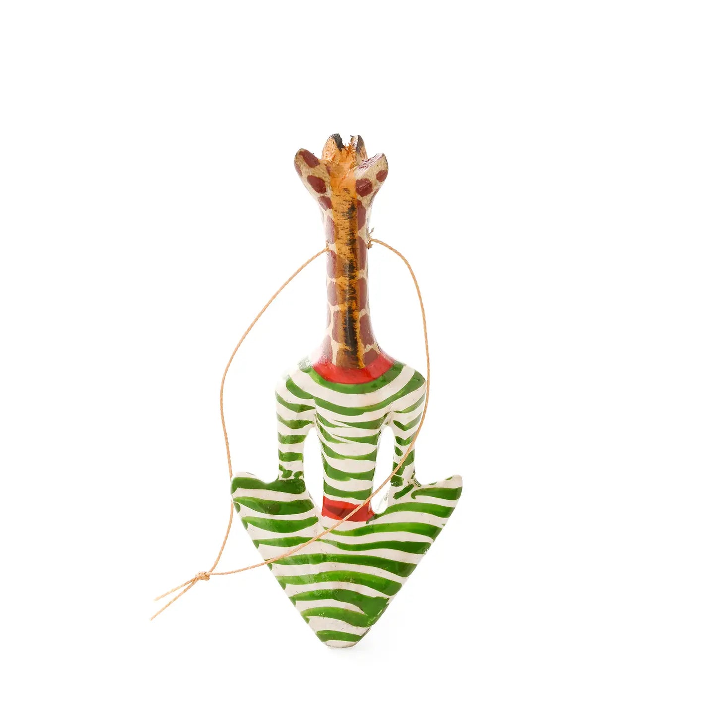 Yoga Giraffe Ornament