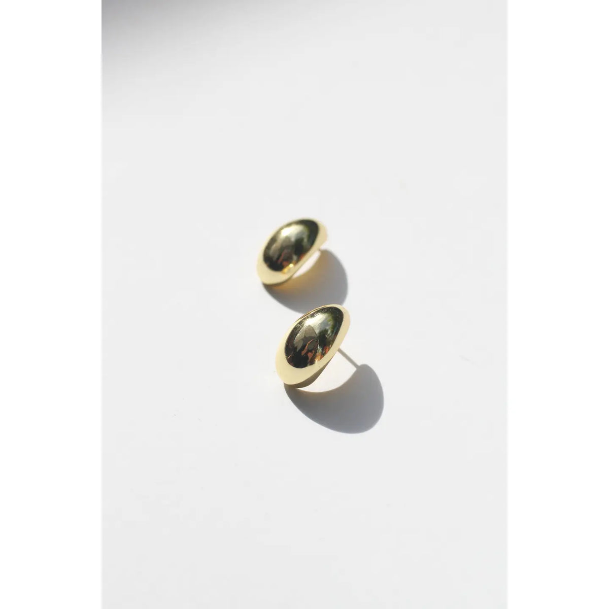 Gold Huggie Earrings