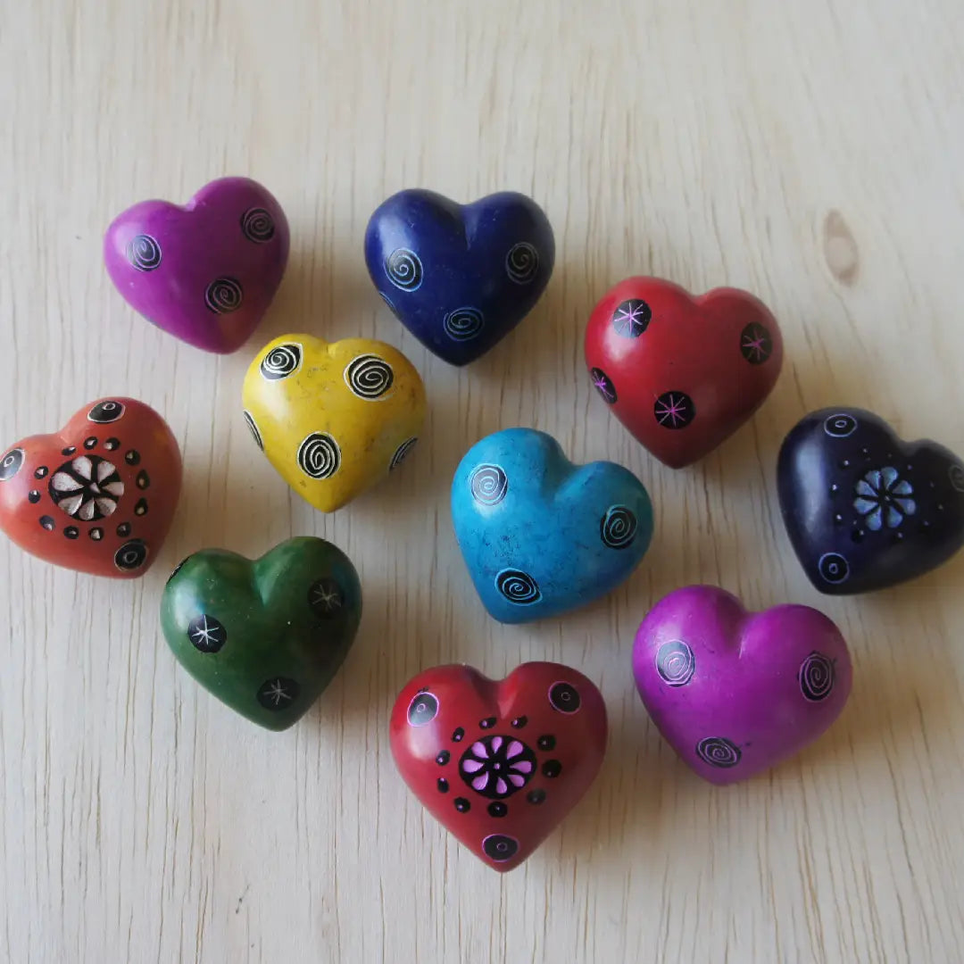 Soapstone Hearts