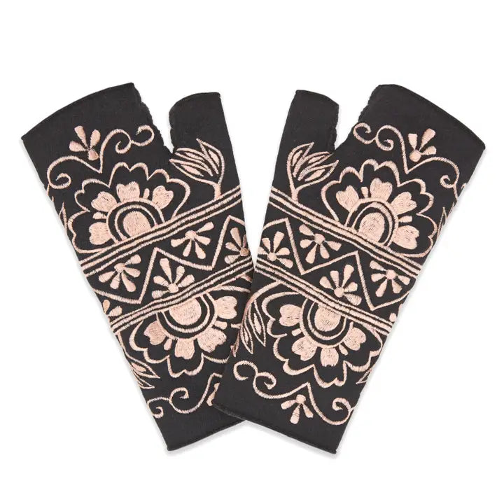 Fingerless Fleece | Knit Gloves