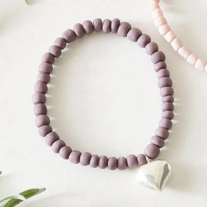 Sterling Silver Heart Bracelet