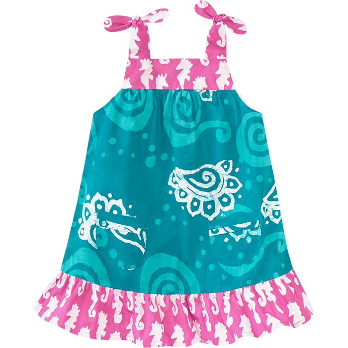 Teal - Organic Dress