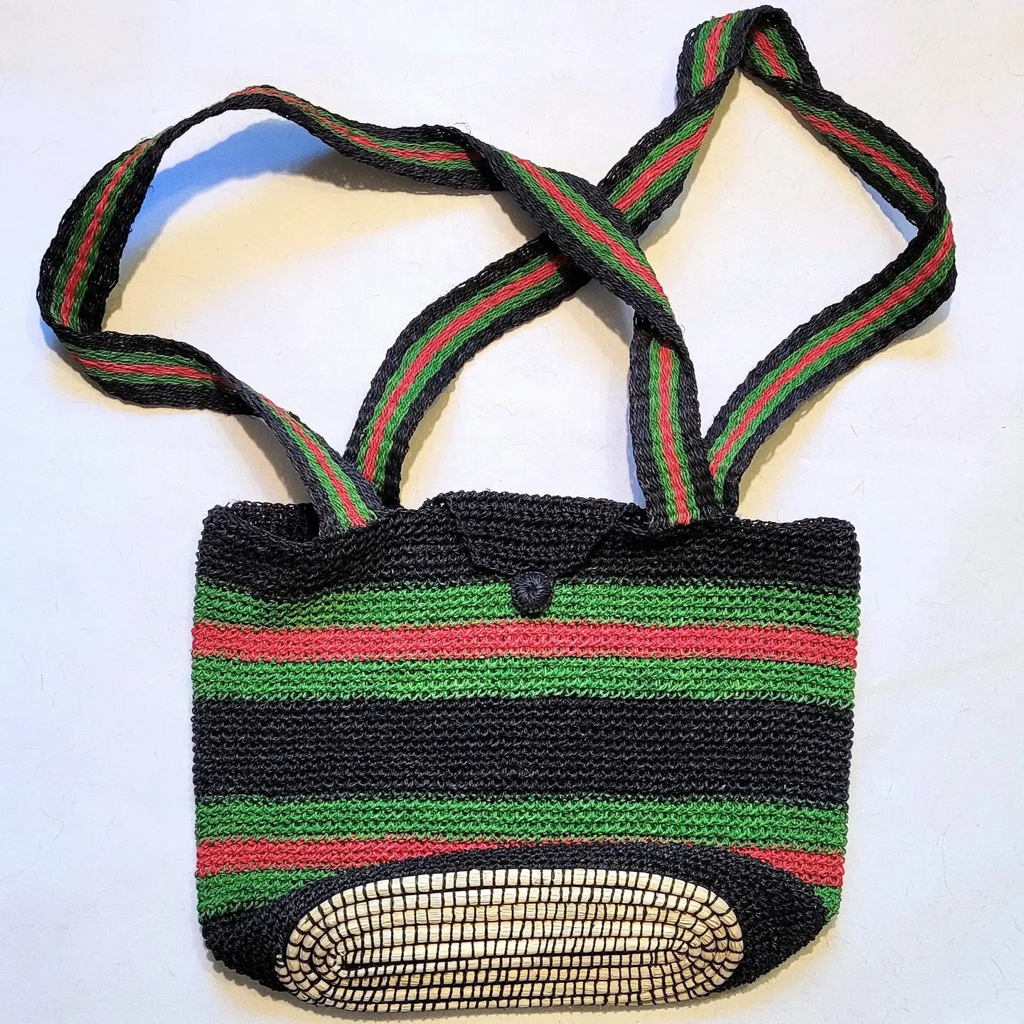 Two-Handle Bag Chambria Palm Fiber