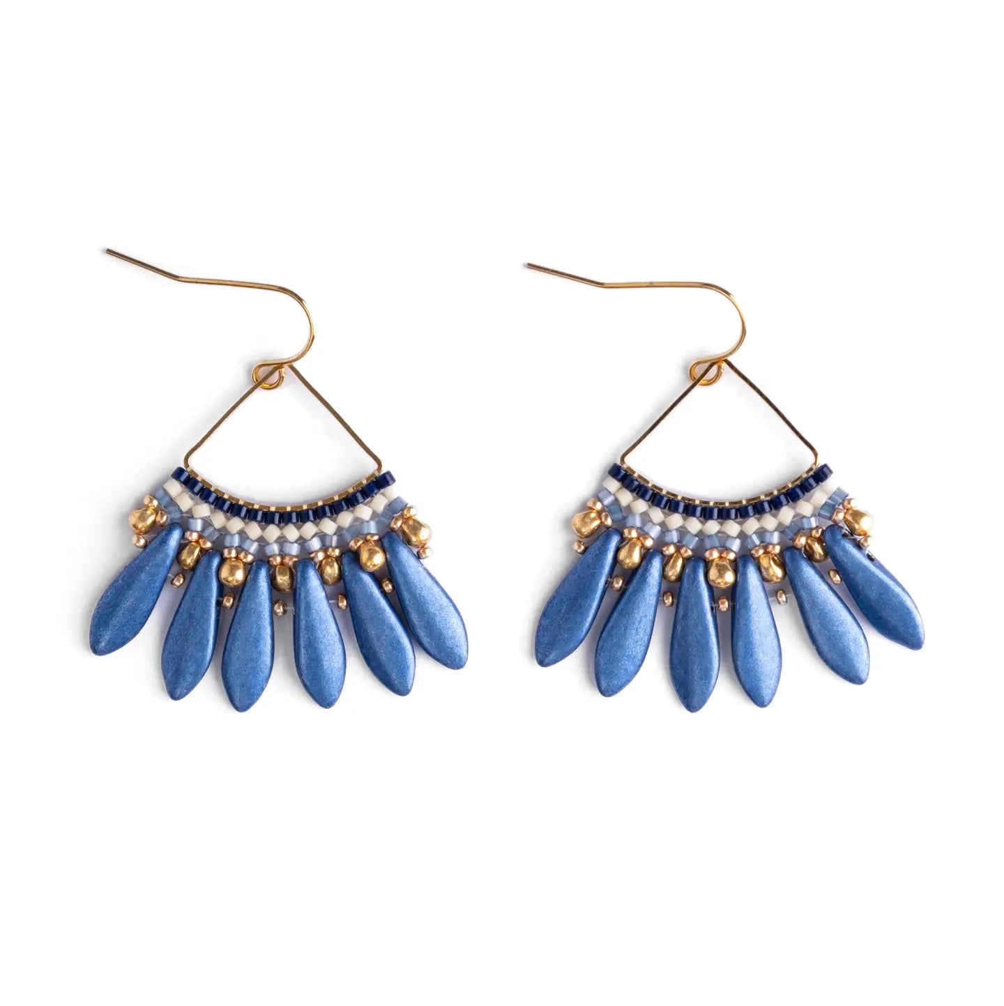 Heirloom Fan Drop Earrings