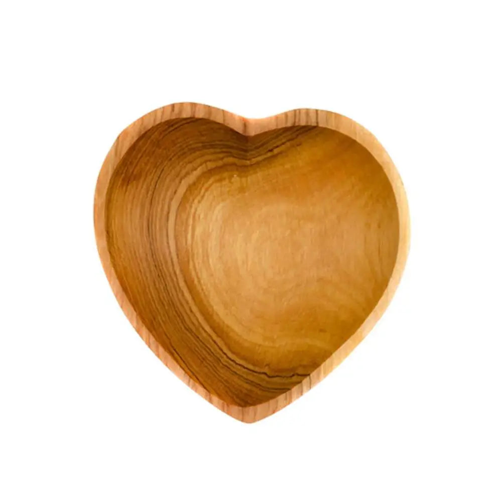 Heart Olive Wood Bowls