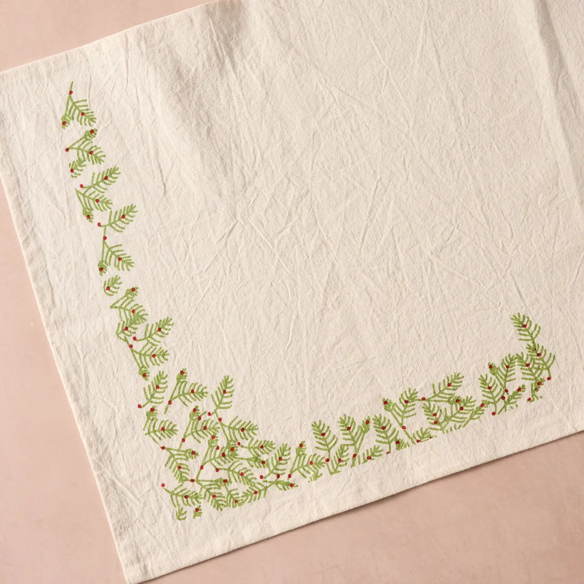 Holly Cotton Table Runner