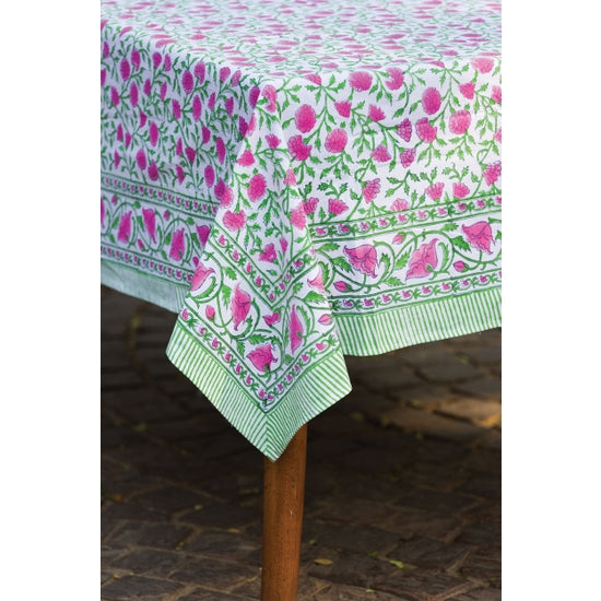 Block Printed Tablecloth