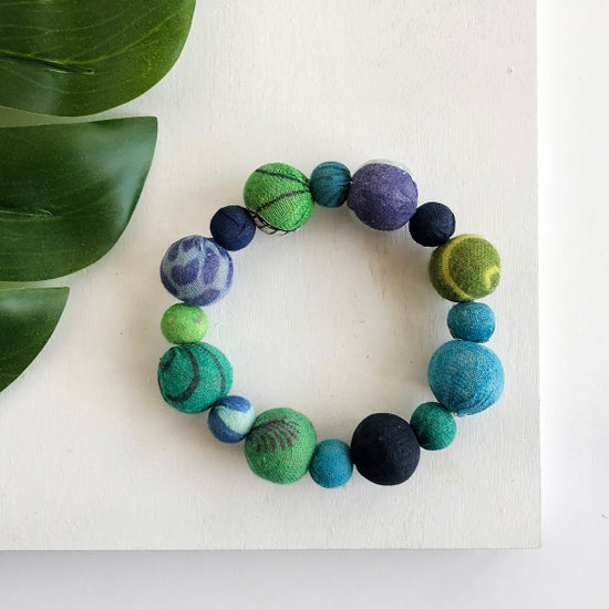 Kantha Bauble Bracelets